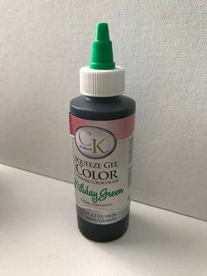 Holiday Green Gel Color