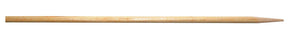 Perfect Stix Wooden Semi-Pointed Candy Apple Stick, 1/4" Diameter x 6" Length - 25 count