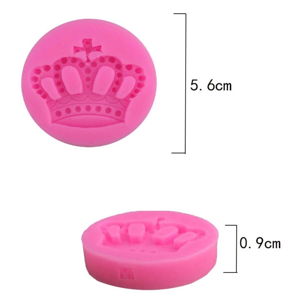 Crown Silicone Mold Fondant Cake Mold Decorating Tools