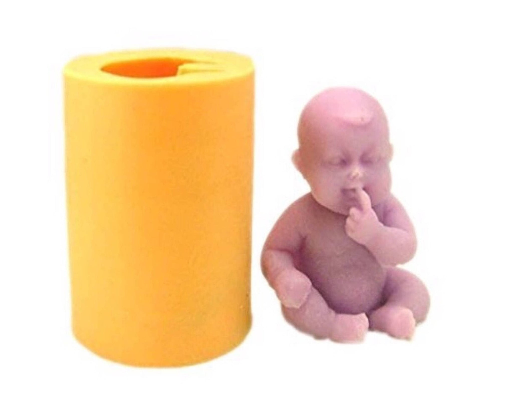 Sitting Baby Silicone Mold