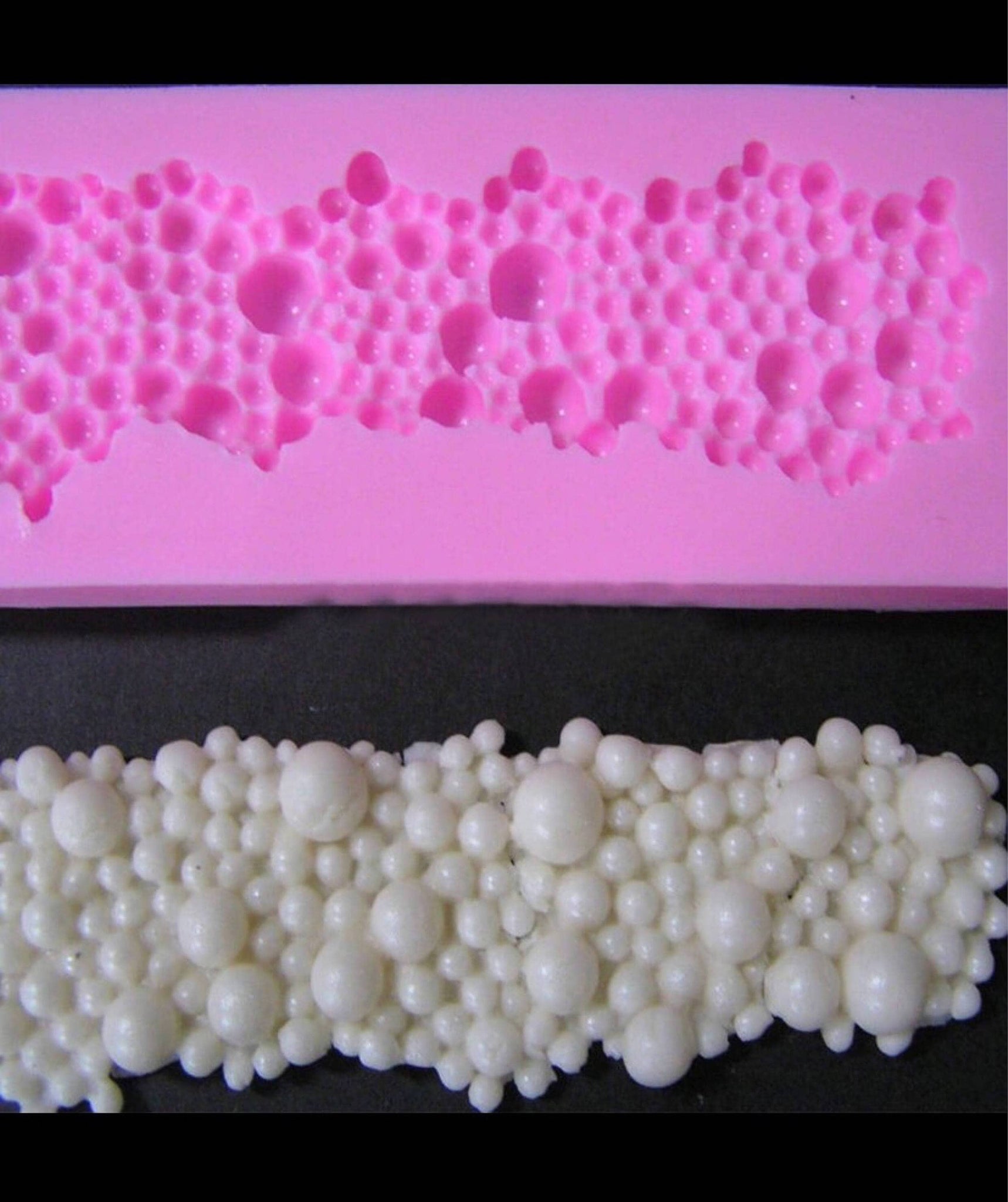 Pearl 3D Silicone Neckalace Mold - Fondant - For Cake Decorating Tools