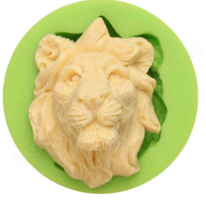 Lions Head Silicone Fondant Cake Mold