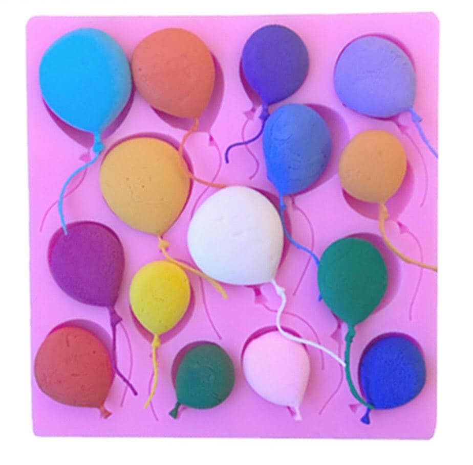 Balloon Shape Silicone Fondant Cake Decorate Mold