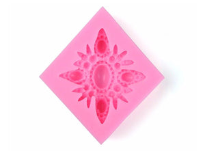 3D Pearl Flower Shape Silicone Mold