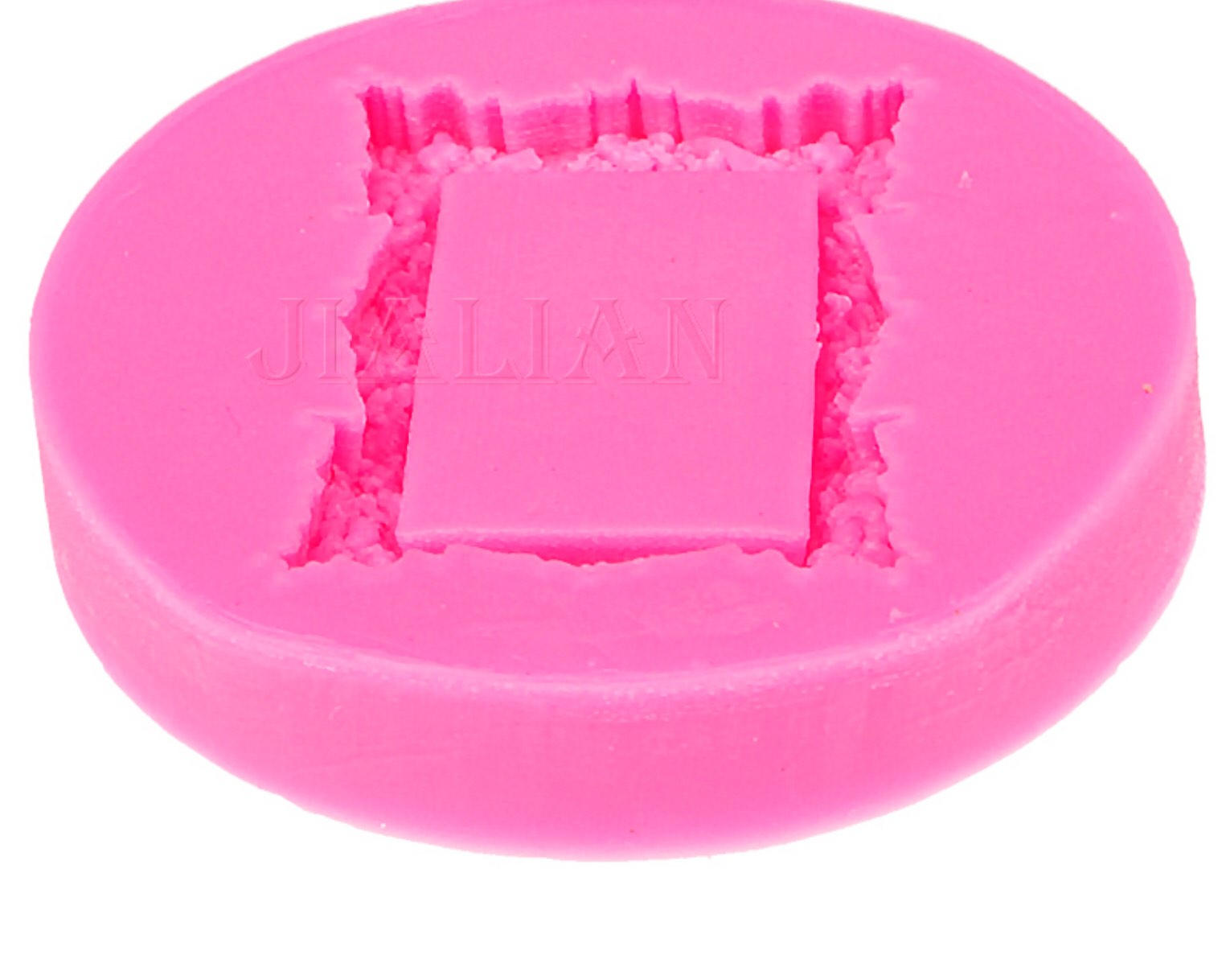 Retro frame Party decorating fondant silicone mold