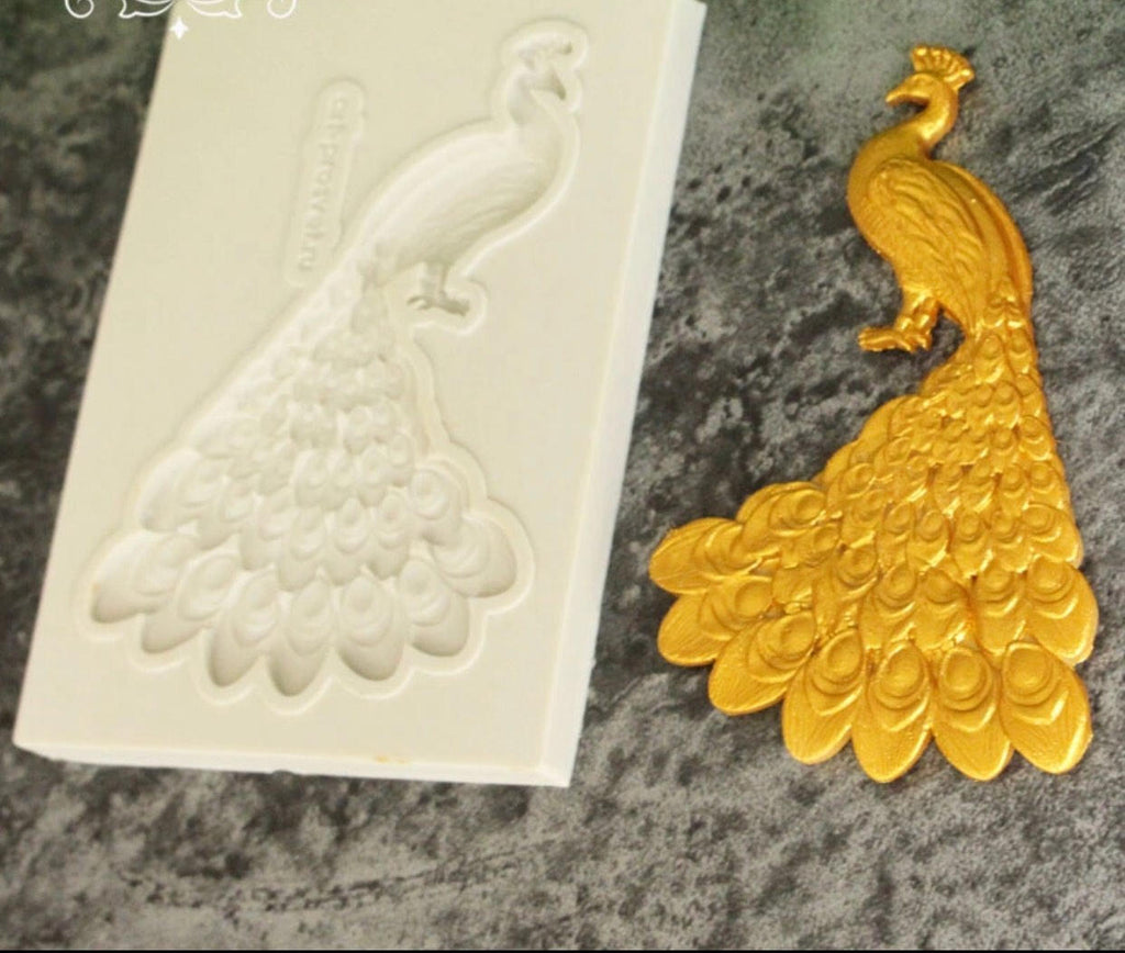 Peacock Silicone Mold