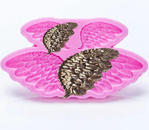 Goose feather Angel Wings Silicone Mold