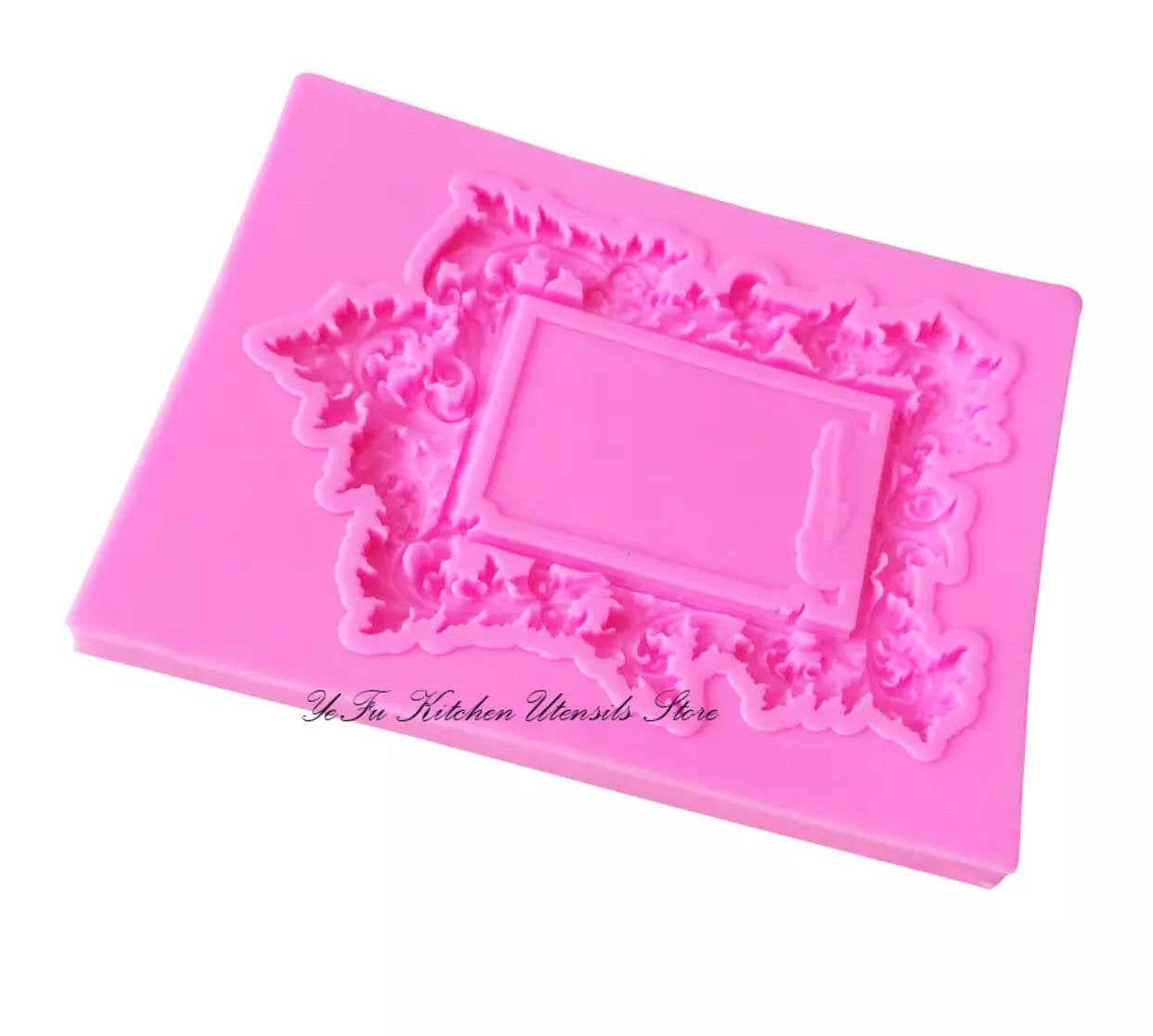 Picture frame silicone mold