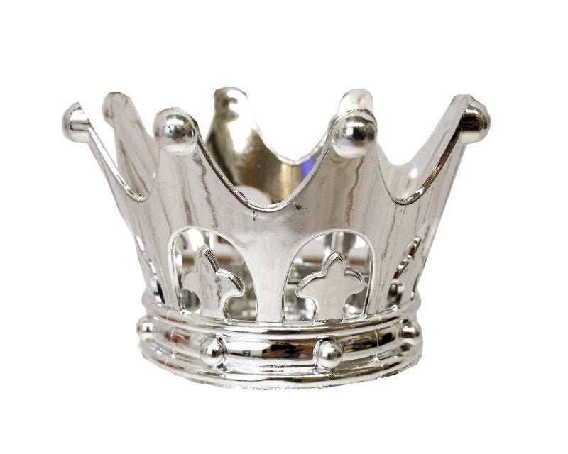 2 3/4" Silver Crown - Pack of 12
