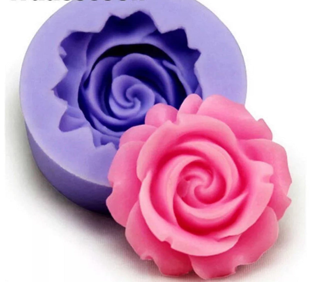 3D Rose Flower Fondant Mold