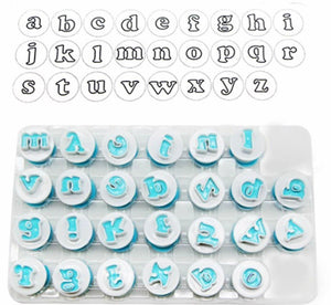 Lowercase Alphabet Plunger Set