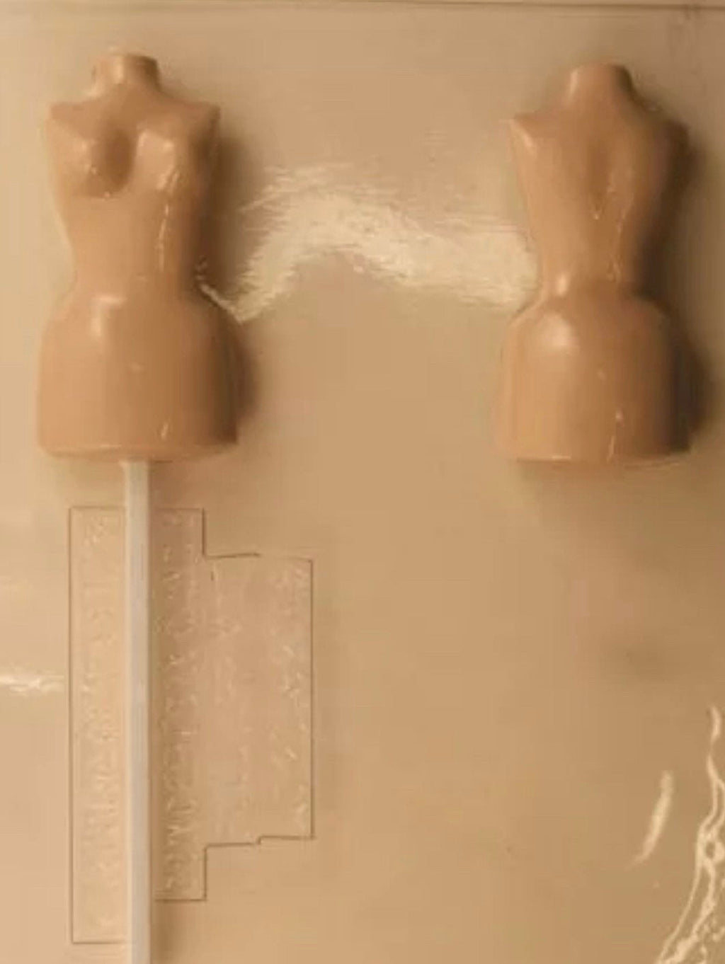 Mannequin Torso Chocolate Lollipop Mold