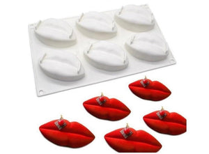 Lips Mold 6 Count