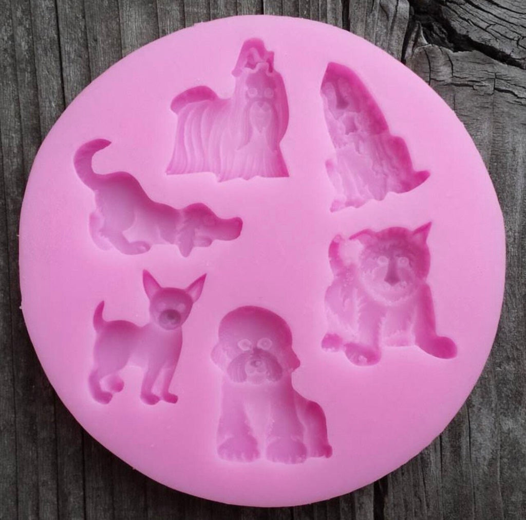 Dog Variety Silicone Mold