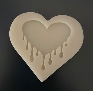 Dripping Heart Silicone Mold