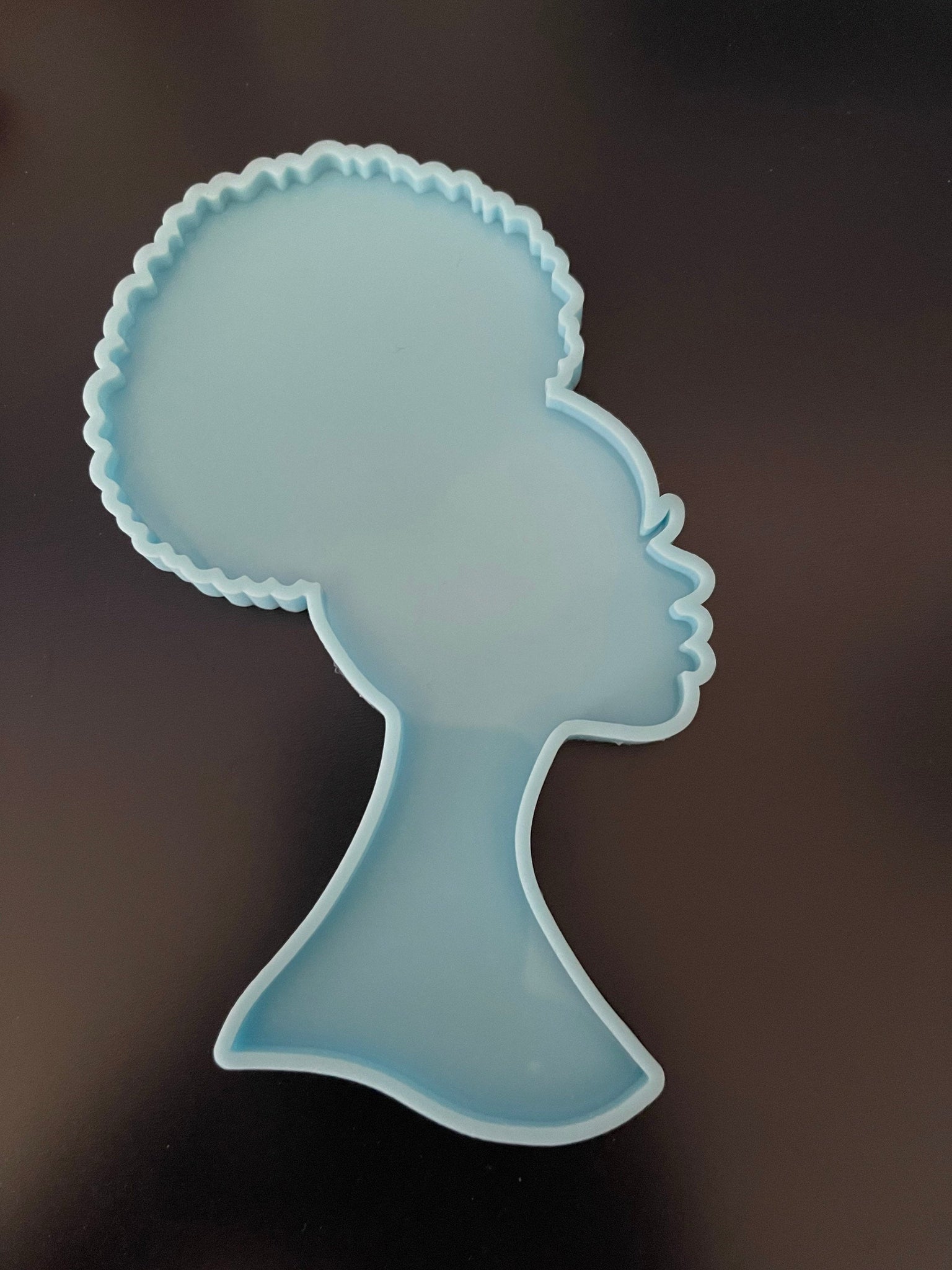 Afro Girl Coaster Mold