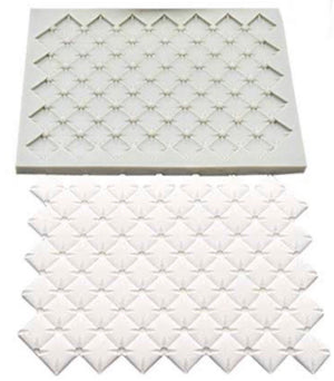 Quilted Diamond Silicone Mat