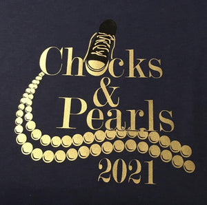 Chucks and Pearls T Shirts