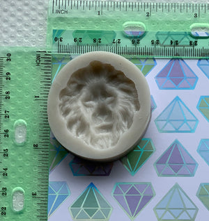 Lions Face Silicone Mold