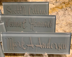 Personalized Name Plates